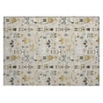 thumbnail image 2 of Addison Rugs Chantille Indoor/Outdoor Transitional Holiday Beige Machine Washable Rectangle Rug, 1'8" x 2'6", 2 of 7