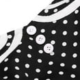 thumbnail image 3 of Generic 1950 Style Dresses for Women Vintage 50's Halter Dresses Retro Gingham Polka Dot Pin Up Dresses, 3 of 7
