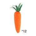 thumbnail image 2 of 12PCS Easter Artificial Carrot-Simulation Multiple Size Spring Foam Carrots Vegetables,Fall Harvest Thanksgiving Plastic Carrot for Home Kitchen Party DIY Decor 2.76x1.38in, 2 of 6