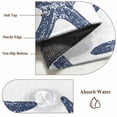 thumbnail image 6 of 5'x8' Area Rugs, Navy Blue Starfish Coastal Indoor Outdoor Area Rug for Living Room Bedroom, Nautical Ocean Summer Beach Washable Bathroom Rugs Kitchen Floor Carpet Mats Home Decor Aesthetic, 6 of 8