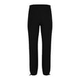 thumbnail image 4 of Men's Fashion Drawstring Elastic Waist Solid Color Casual Length Pants Capri Leggings For Men Mens Athletic Leggings Scrunch Adult Snow Pants Black Leggings For Men, 4 of 5