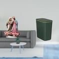thumbnail image 2 of Letrero de mesa acrílico para escritorio, adorno para cocina, papelera con tapa, cesta para compost, decoración para fiestas, diseño colgante, adecuad, 2 of 8