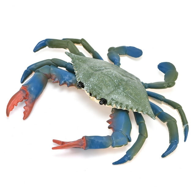 Ocean Animals Model, Plastic Crab Model Simulated For Children PL127-524,PL127-777 Red,PL127-1086 Chromatic