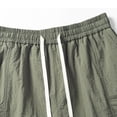 thumbnail image 6 of Gytharion Mens Shorts Cargo Sweat Shorts Casual Drawstring Elastic Waist Athletic Workout Gym Jogger Shorts, 6 of 8
