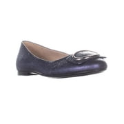 Womens naturalizer Geonna Comfort Ballet Flats, Navy Metallic