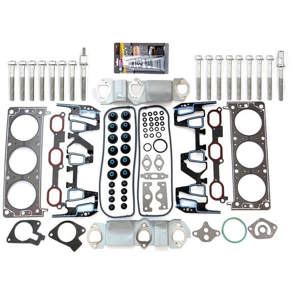 ECCPP Engine Replacement Head Gasket Bolts Sets Compatible with 1997 for Oldsmobile Silhouette 3-Door 3.4L GLS for Mini Passenger Van