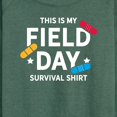 thumbnail image 3 of Instant Message - Field Day Survival Shirt - Women's Lightweight French Terry Long Sleeve Shirt, 3 of 6