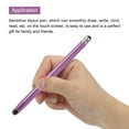 thumbnail image 3 of 5pcs Stylus Pens for Touch Screens Capacitive Stylus Universal Tablet Pen, Purple, 3 of 7