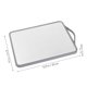 thumbnail image 2 of BRIGHTFUFU Accesorio De Cocina Tabla De Acero Inoxidable Resistente Con Antideslizante, 2 of 6