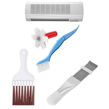 

Laideyi AC Condenser Fin Cleaning Brush Air Conditioner Fin Comb Condenser Brush for AC Units Refrigerator Coil Cleaning Whisk Brush Folding Brushes for Household Use serviceable