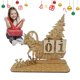thumbnail image 2 of Calendario de Adviento de Navidad de 24 días, adornos de madera, decoración de escritorio para el hogar, regalo de Navidad, Noel, Año Nuevo, 2 of 4