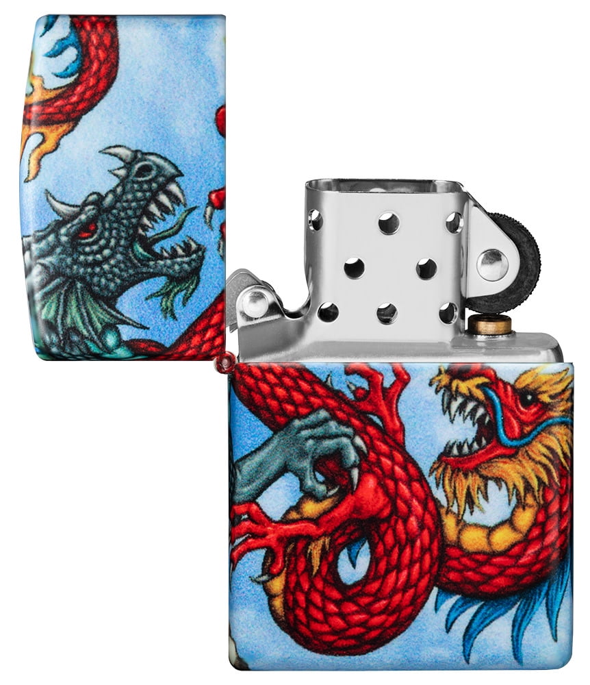 Zippo Dragon Design 540 Color Pocket Lighter
