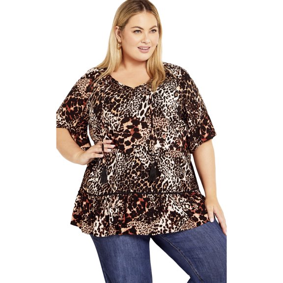 Avenue Women's Plus Size Tess Top