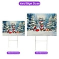 thumbnail image 5 of Merry Christmas Australian Shepherd Enjoys Woofmas Winter Xmas Holiday Yard Sign Aussie Dog Lover Gifts Outdoor Home Lawn Garden Porch Decor - 02022, 5 of 5
