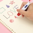 thumbnail image 4 of 4 Colors Retractable Ballpoint Pens, 6Pcs 1.0mm Ballpoint Pen with Clip, Black, 4 of 6