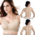 thumbnail image 3 of 3 pcs Nylon Seamless Maternity Nursing Bra with Pads, Extenders, 3 of 8