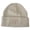 Beige, variant on Babies' Winter Knit Plain Cuff Skull Cap Beanie Hat, Ivory