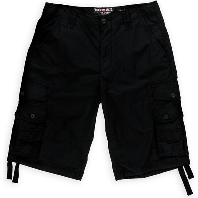 Pantalones cortos de Carga Casual Ecko Unltd Cresskill hombre negro 30