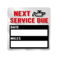 thumbnail image 3 of 100pcs/Roll Car Oil Change Service Reminder Sticker Casement Stock Stickers, 3 of 6