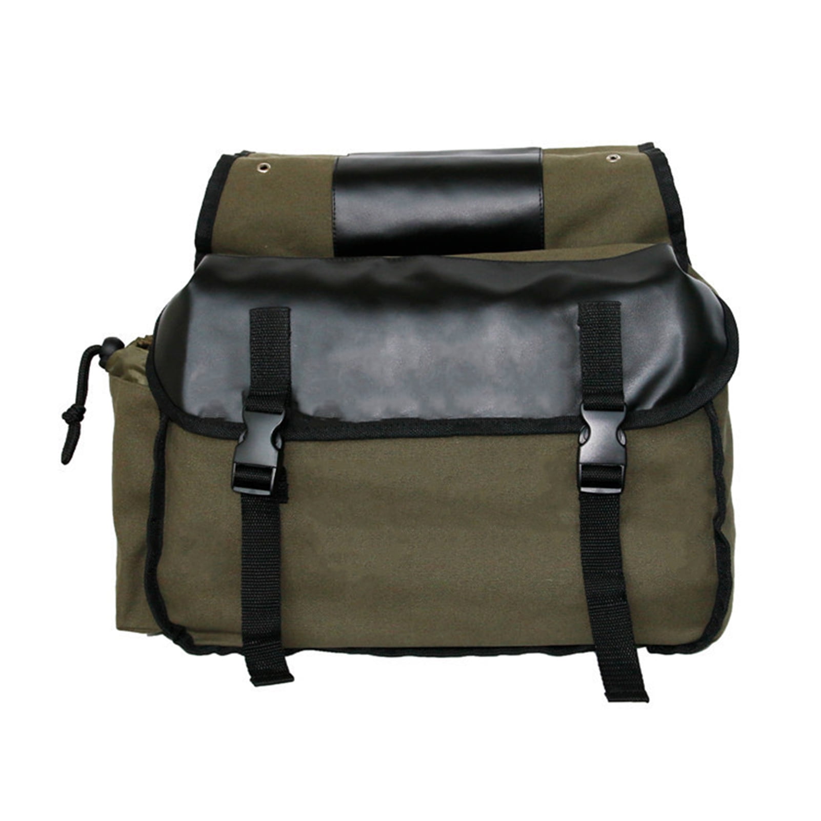 Waxed Canvas Motorcycle Saddlebags Panniers Side Bags