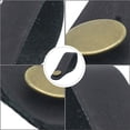 thumbnail image 4 of PENIKOKO Guitar Playing 1Pcs Black Rectangular Guitar Neck Strap Button for Strap Tie, 4 of 8