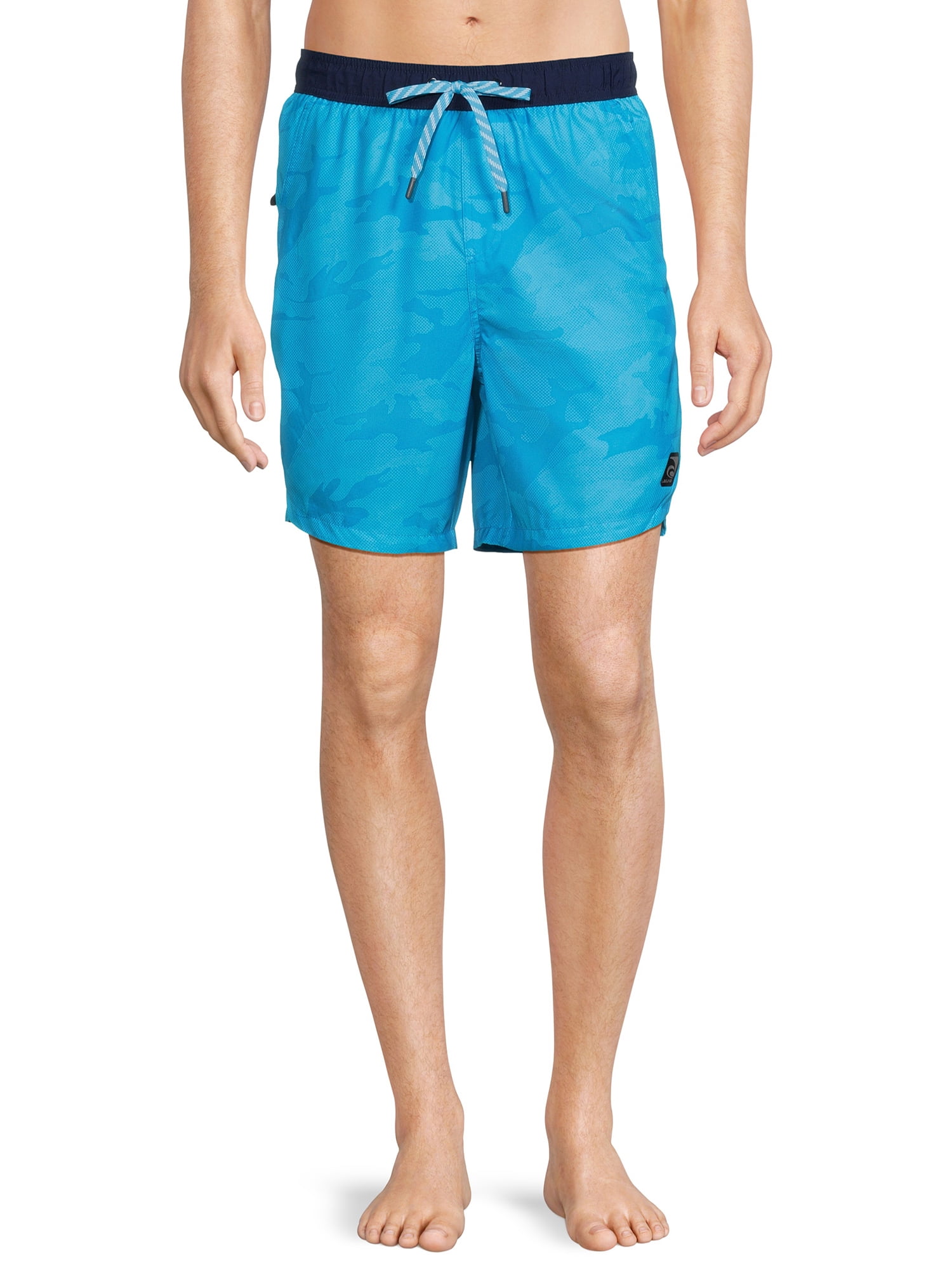 Laguna Mens Ultimate Lined 7.5" Swim Trunks, with Stretch