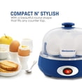 thumbnail image 4 of Máquina para cocer huevos Elite Gourmet EGC007CBL# Rapid 7 huevos sin BPA, 4 of 9