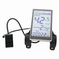 thumbnail image 4 of Electric Bike LCD Meter 5 Pin 24V 36V 48V 60V Universal E Scooter M5 LCD Panel Screen for 31.8 22.2mm Electric Bikes, 4 of 6