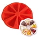 thumbnail image 1 of Baking Molds Triangle 8 Cavity Silicone Cake Mold Soap Mould-red, 1 of 5