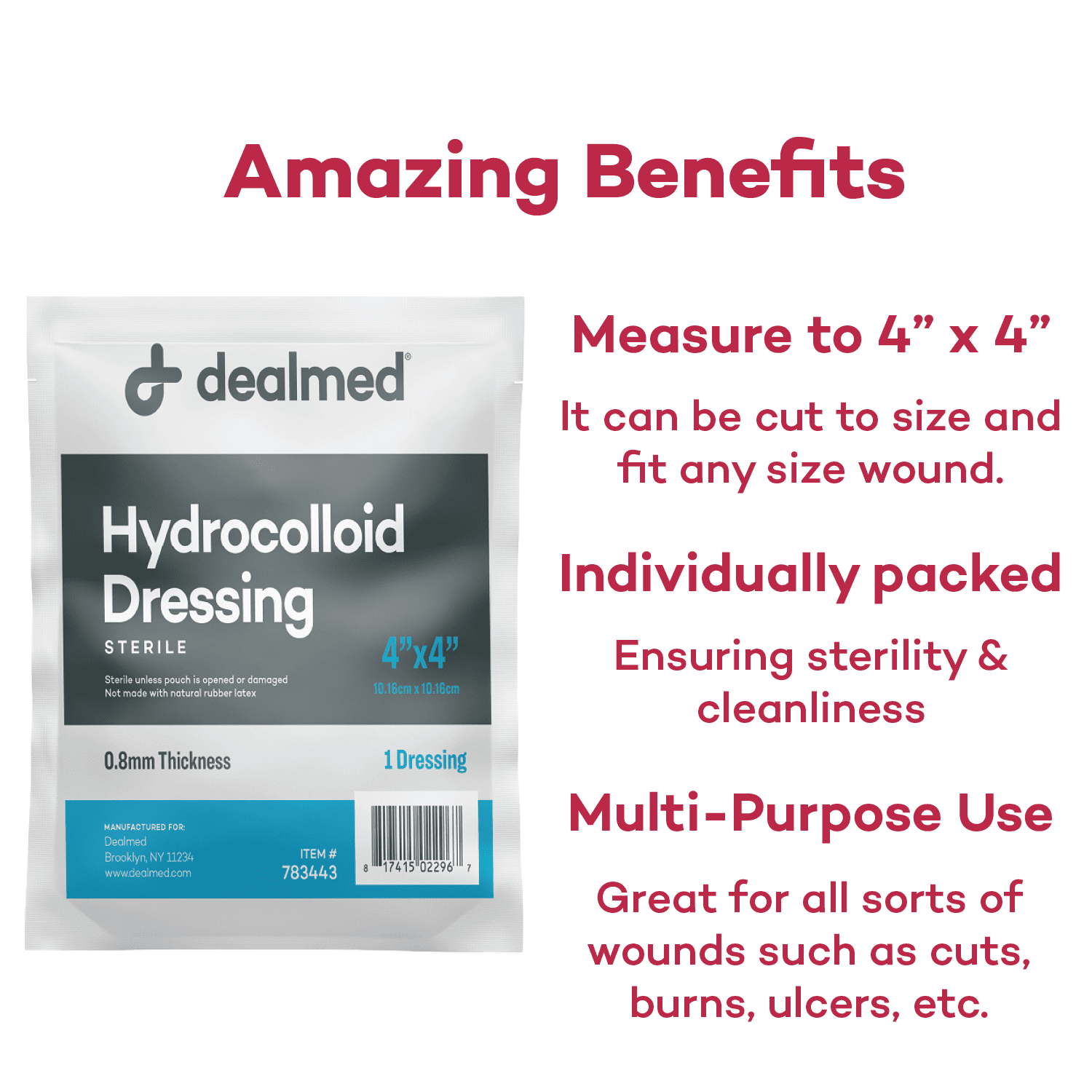 hydrocolloid dressing walgreens Foam 4" x 4", 10/box Walgreens Smart-Heal Waterproof Bandages