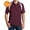 Maroon/White, variant on T476 Dry Zone Colorblock Raglan Polo, True Royal/White, 2XL, Mens Polo Shirts