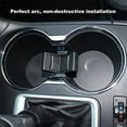 thumbnail image 5 of Furulu Center Cup Holder Insert Divider For Toyota Highlander 2014-2020 55618-0E170-C0, 5 of 5