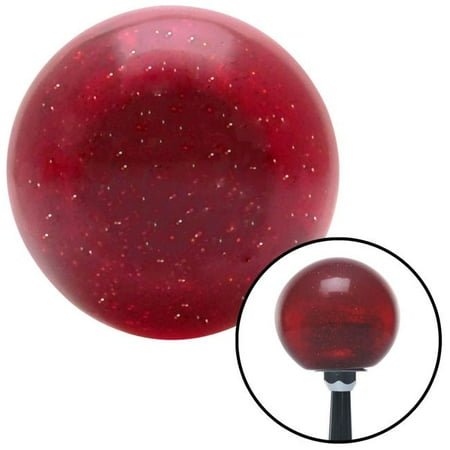 American Shifter Red Metal Flake Shift Knob with 0.312-24 Insert Shifter Auto Manual Custom Brody