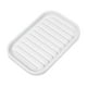 thumbnail image 5 of Jabonera, almacenamiento de limpieza de jabón, mantiene el jabón seco para el hogar, baño, cocina, silicona, blanco, 13,5x9 cm, 5 of 7