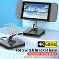 thumbnail image 3 of USB-C Stand Docking Station Tablet Phone Folding Stand with 4K PD 100W USB 2.0 Ports ,Easy to Use, 3 of 7