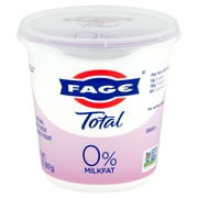 FAGE Total All Natural Nonfat Plain Greek Strained Yogurt, 32 oz
