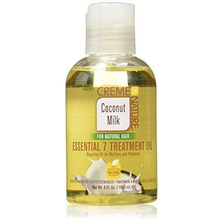 Creme Of Nature Coconut Milk Essential 7 Treatment Oil 4 Ounce (118ml)