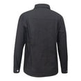 thumbnail image 3 of Fashion Womens Loose Solid Color Long Sleeve Denim Button Pocket Shirt Jacket, 3 of 4