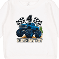 thumbnail image 3 of Inktastic Monster Truck Birthday Boy 4 Toddler Sweatshirt, 3 of 4