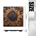 thumbnail image 2 of Bathroom Scale, Highly Accurate Digital Body Scale,Precisely Measures Weight up to 400 lbs-Sunflower In The Center Of American Flag, 2 of 4