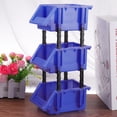 thumbnail image 5 of 3 in 1 DIY Thickened Plastic Containers Component Storage Boxes Mini Tool Boxes - 150x110x74mm (Blue), 5 of 10