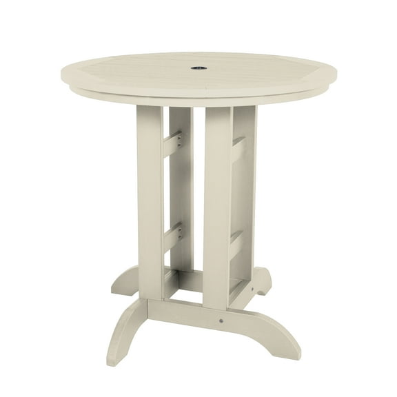 Highwood 36" Round Dining Table - Counter Height, Outdoor, Eco-friendly, Synthetic Wood