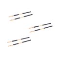 thumbnail image 3 of Hemoton 3 Pairs Wooden Rods Jazz Drum Sticks Drumsticks Percussion Instruments Accessories for Drum (Black), 3 of 8