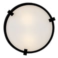 thumbnail image 6 of 28963BK Hinkley Lighting Lowell - 10W 2 LED Outdoor Small Flush Mount-5 Inch Tall and 13 Inch Wide-Black Finish, 6 of 7