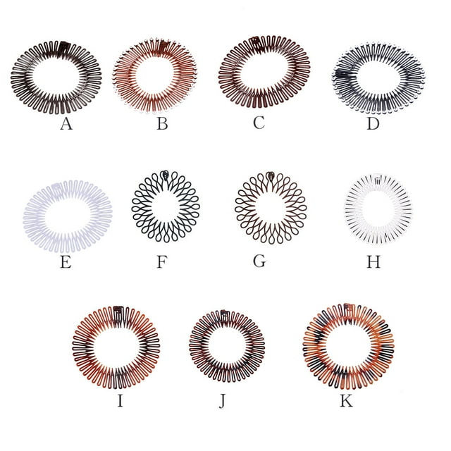 VONKY U-Part Perruque Peigne Clip Perruques Accessoires Cheveux Tissage Peignes Fil Résistant à l'Usure Coloré à la Mode Fournitures Accessoire à la Maison Trou Noir