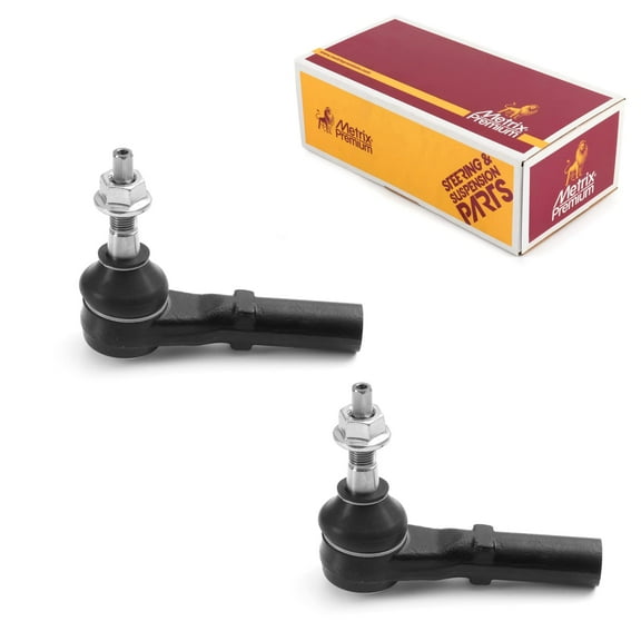 Metrix Premium Chassis Parts-2 PC Front Outer Tie Rod End Kit Fits 07-09 Chrysler Aspen,07-09 Dodge Durango,04-06 Dodge Durango,Replacement ES800321