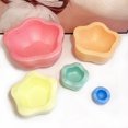 thumbnail image 1 of Escalones antideslizantes con forma de flor para entrenamiento de equilibrio, regalos para bebés, 1 of 8