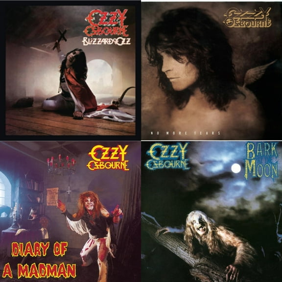 Blizzard Of Ozz & No More Tears & Diary Of A Madman & Bark At The Moon [CD Bundle]