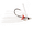 Bloodline Shad, variant on 6th Sense Konda Finesse Swim Jig – Bass Fishing Lure with 4/0 Fine Wire Hook, Screw-Lock Keeper, and Compact Profile