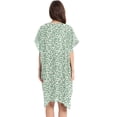 thumbnail image 3 of joogoo Women's Leaf Green Beach Cover Up Kimono Swimsuit Summer Cardigan Swimwear M, 3 of 6